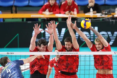 Erkekler CEV Challenge Cup yarı final ilk maçları tamamlandı