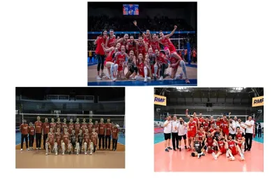 Türk Voleybolu 1 günde 3 yarı final maçına çıkacak