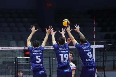 Erkekler CEV Cup 8’li Final Etabı ilk maçları tamamlandı