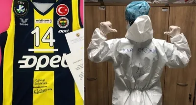 Eda Erdem'den anlamlı hediye