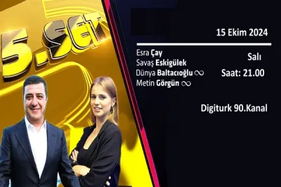5.Set Bugün saat 21.00'de