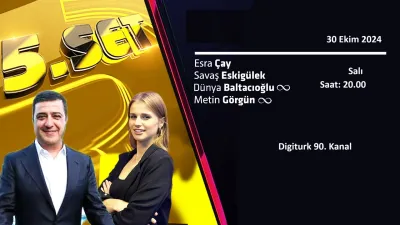 5.Set Bugün saat 20.00’de