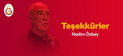 G.Saray'dan Açıklama Geldi: Teşekkürler Nedim Özbey