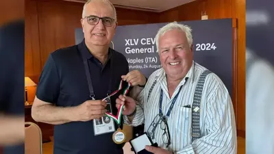 Başkan Üstündağ ve Santrelli'ye 'Mükemmel Davet'