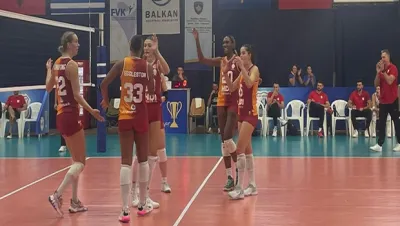 Galatasaray Daikin Balkan Kupası'na galibiyetle başladı