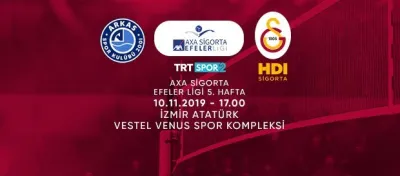 Arkas Spor Lider Galatasaray'ı ağırlıyor