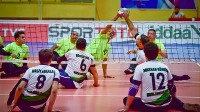 TVF Oturarak Voleybol Süper Ligi Final Etabı Başladı