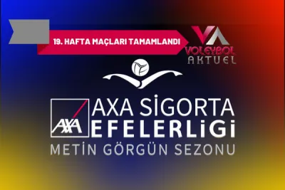 Efeler Ligi 19. Haftasında 5 Maç Oynandı