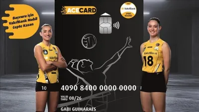 VakıfBank’tan voleybola özel Ace Card