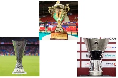 Avrupa Kupalarında Voleybolun Bariz Üstünlüğü