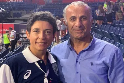 EuroVolley maçında Nurper Özbar'a sürpriz