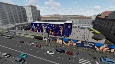 Viyana'da #EuroBeachVolley için devrim niteliğinde konsept