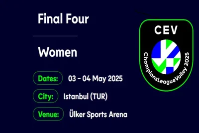 Kadınlar CEV Şampiyonlar Ligi Dörtlü Finali Ülker Sports Arena'da