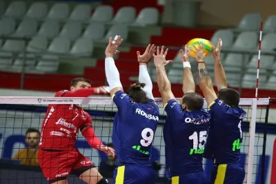 Erkekler Şampiyonlar Ligi’nde gruplarında 1 maç oynandı