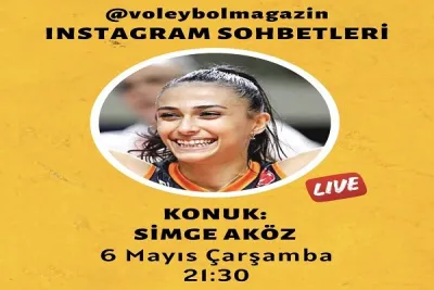 Simge Aköz Voleybol Magazin'e konuk oluyor
