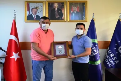 Ersin Yılmaz'dan Bursa BŞ Belediyespor'a ziyaret