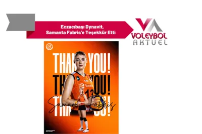 Eczacıbaşı Dynavit, Samanta Fabris'e Teşekkür Etti
