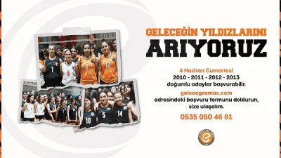 Eczacıbaşı altyapı seçmeleri başlıyor