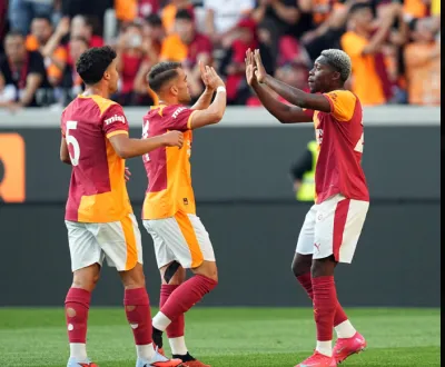 Galatasaray hazırlık maçında Admira Wacker’ı 2-1 yendi