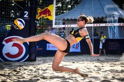 EuroBeachVolley'de 2.gün tamamlandı