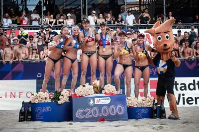 EuroBeachVolley Kadınlarda Şampiyon İsviçre