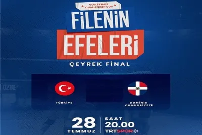 Efeler, VNL aşkına Dominik Cumhuriyeti karşısında