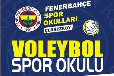 Fenerbahçe Voleybol Spor Okulları Çerkezköy’de
