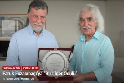 Faruk Eczacıbaşı'ya 