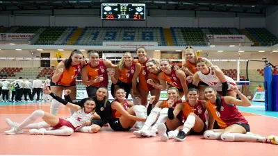 Galatasaray Daikin Zeren Spor'a set vermedi