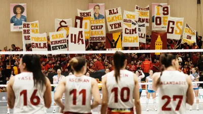 Galatasaray Daikin Pfeffingen'i ilk maçta 3-0 yendi