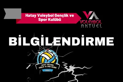 Hatay Voleybol Gençlik ve Spor Kulübü Çeyrek Final İçin Açıklama Yaptı