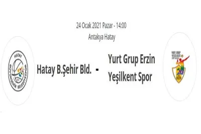 Hatay'da derbi günü