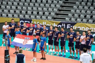 CEV Altın Ligi'nde Bronz Madalya Hırvatistan'ın