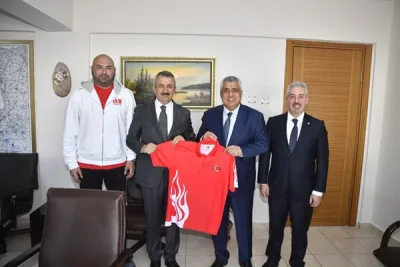Türkiye Voleybol Federasyonu’ndan Edirne Valiliği’ne Ziyaret