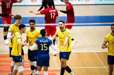 Brezilya’dan dev galibiyet: Japonya’yı set vermeden geçti