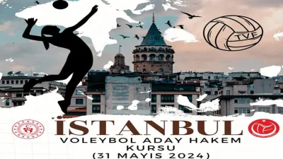 İstanbul'da Voleybol Aday Hakem Kursu Açılıyor