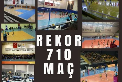 REKOR: İstanbul'da bir haftada tam 710 maç oynandı