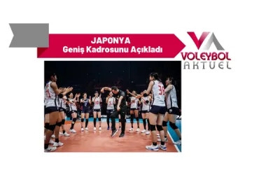 Japonya Kadın Milli Voleybol Takımı Geniş Kadrosunu Açıkladı