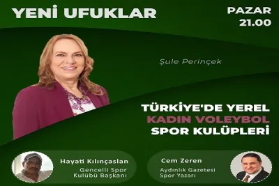 Kadın voleybolunda yerel kulüplerin sorunları Yeni Ufuklar'da gündeme gelecek