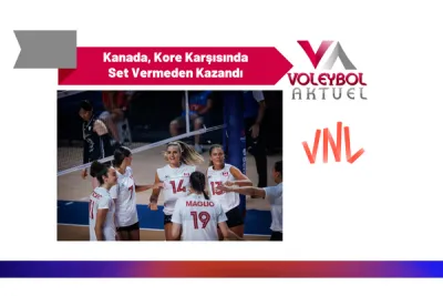 Kanada, Kore Karşısında Set Vermeden Kazandı