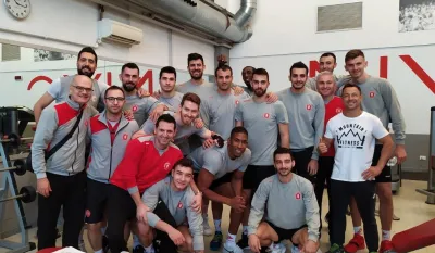 Ziraat Bankası, International Voleybol Kupası için İtalya'da