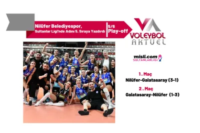 Nilüfer Belediyespor, Sultanlar Ligi'nde Adını 5. Sıraya Yazdırdı