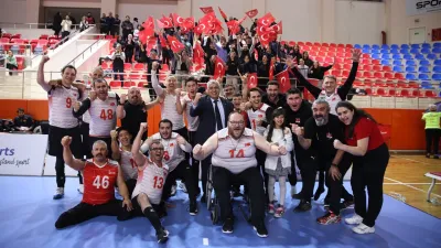 Oturarak Voleybol Erkek Milli Takımımız, Namağlup Avrupa Şampiyonu