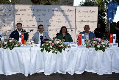 FIVB VW Beach Pro Tour Kuşadası Challenge Basın Toplantısı Düzenlendi