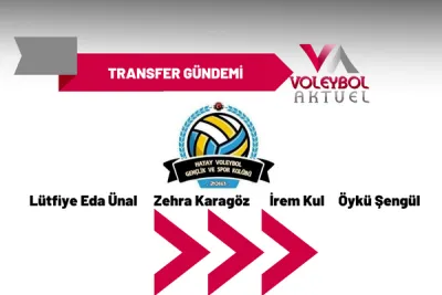 Rasus Kimya Hatay Voleybol'da Transfer Gündemi