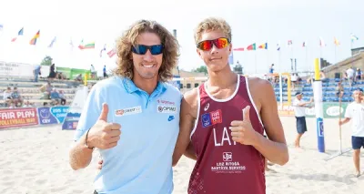 Voleybol O'nun DNA'larında Var