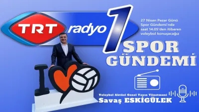 TRT Radyo1'de Voleybol Günü