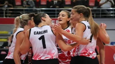 THY, Kupa Voley'e galibiyetle başladı