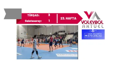 TÜRŞAD, Galatasaray'ı 3-1 Mağlup Etti