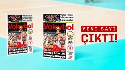 TVF Voleybol Dergisi'nin 22. sayısı yayında